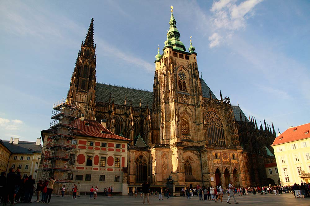 excursion a la Catedral de san vito en Praga